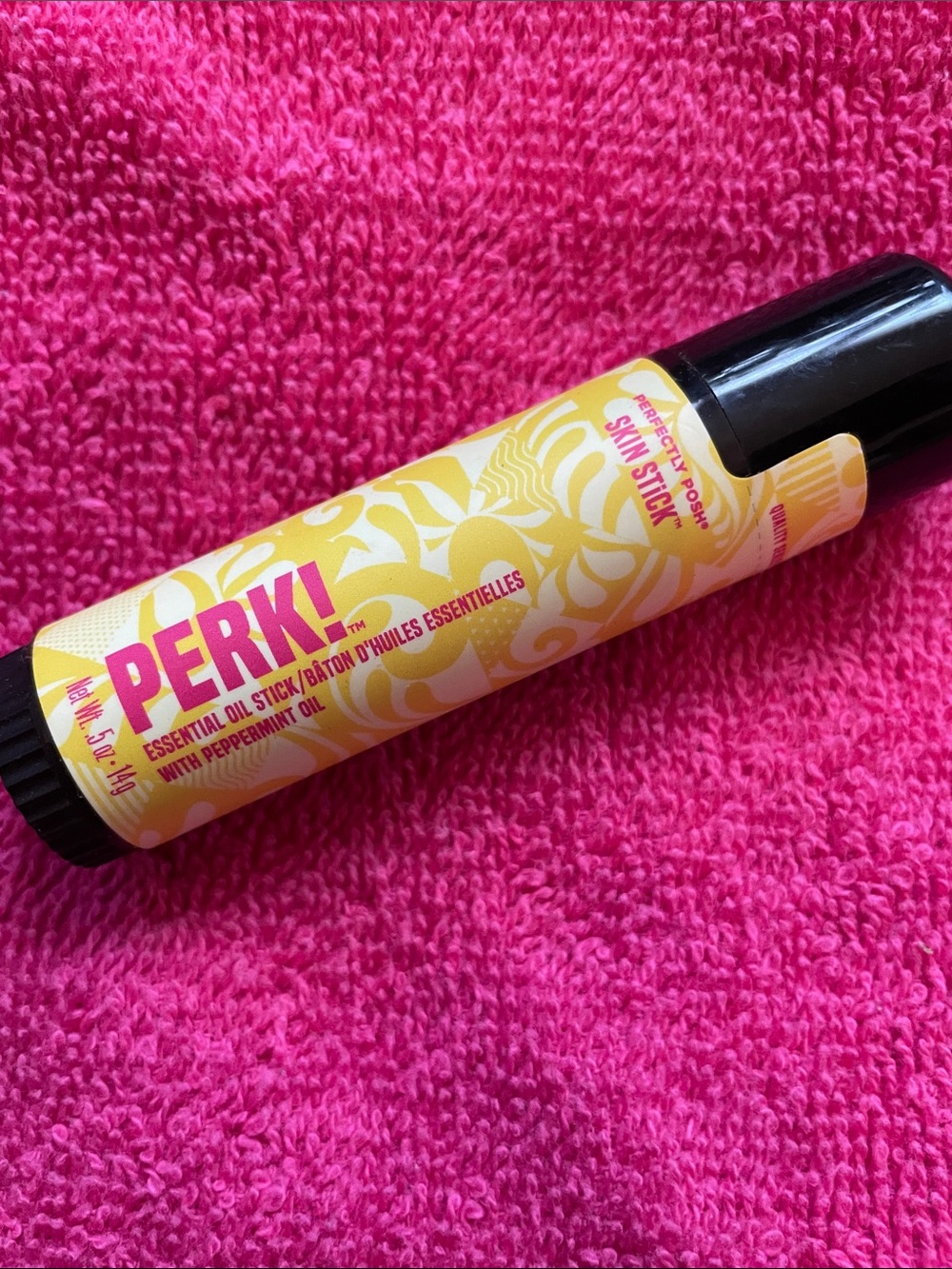 Essential Oil Skin Stick in Yellow